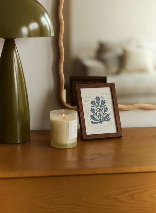 Wildflower Silhouette, Poster