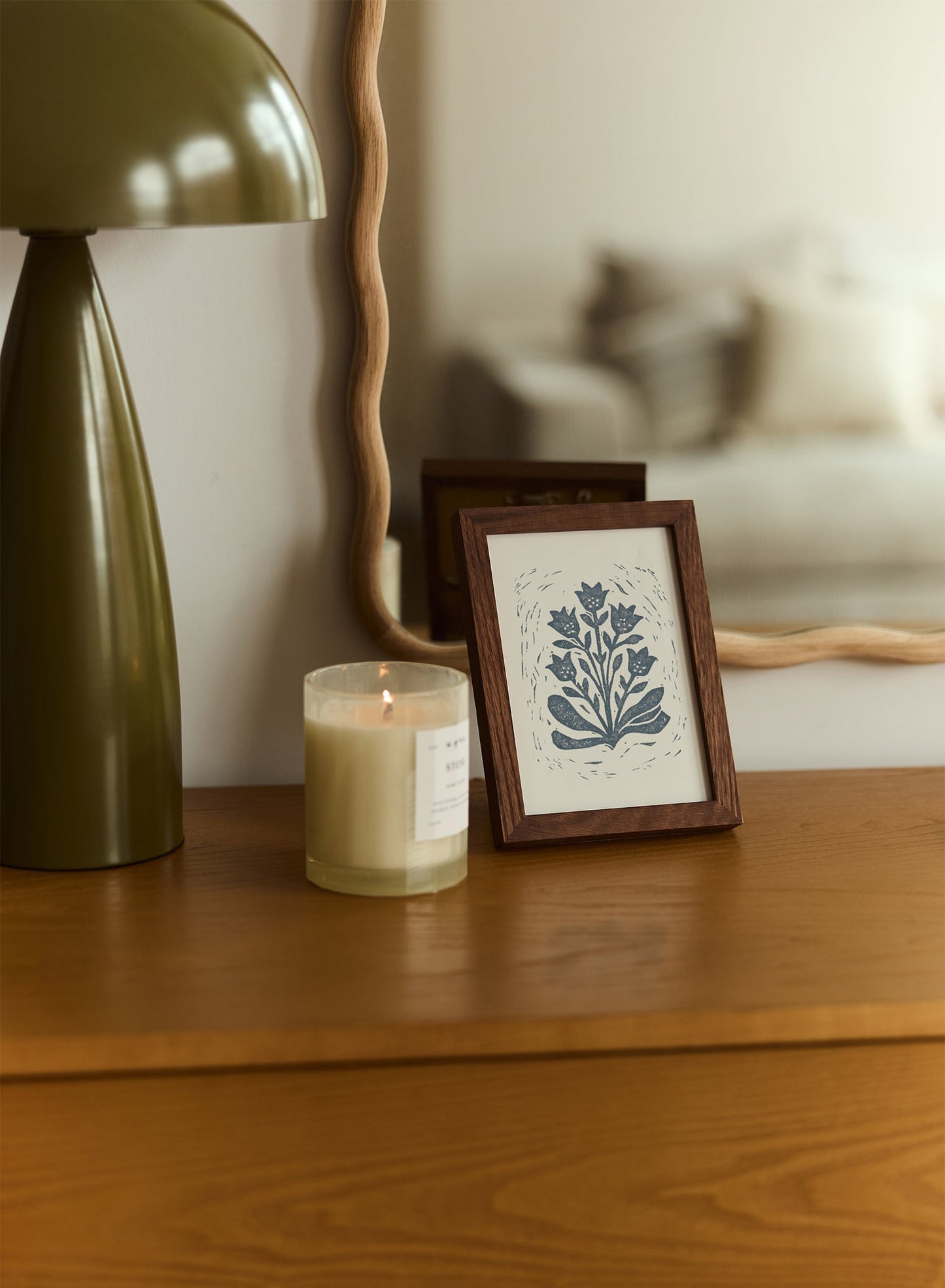 Wildflower Silhouette, Poster