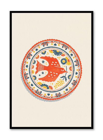 Cardinal Dish, Poster