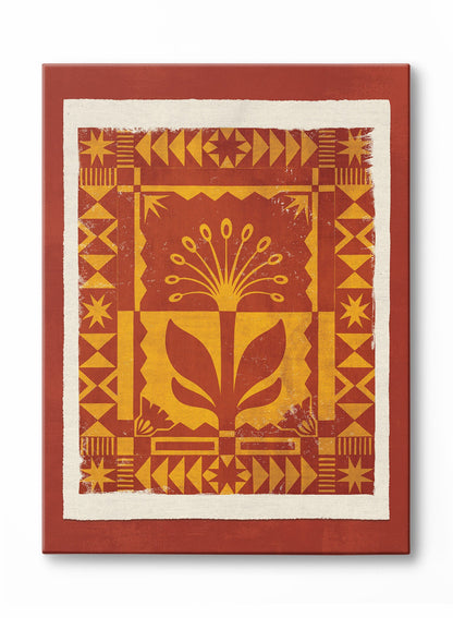 Sunburst Quilt, Poster