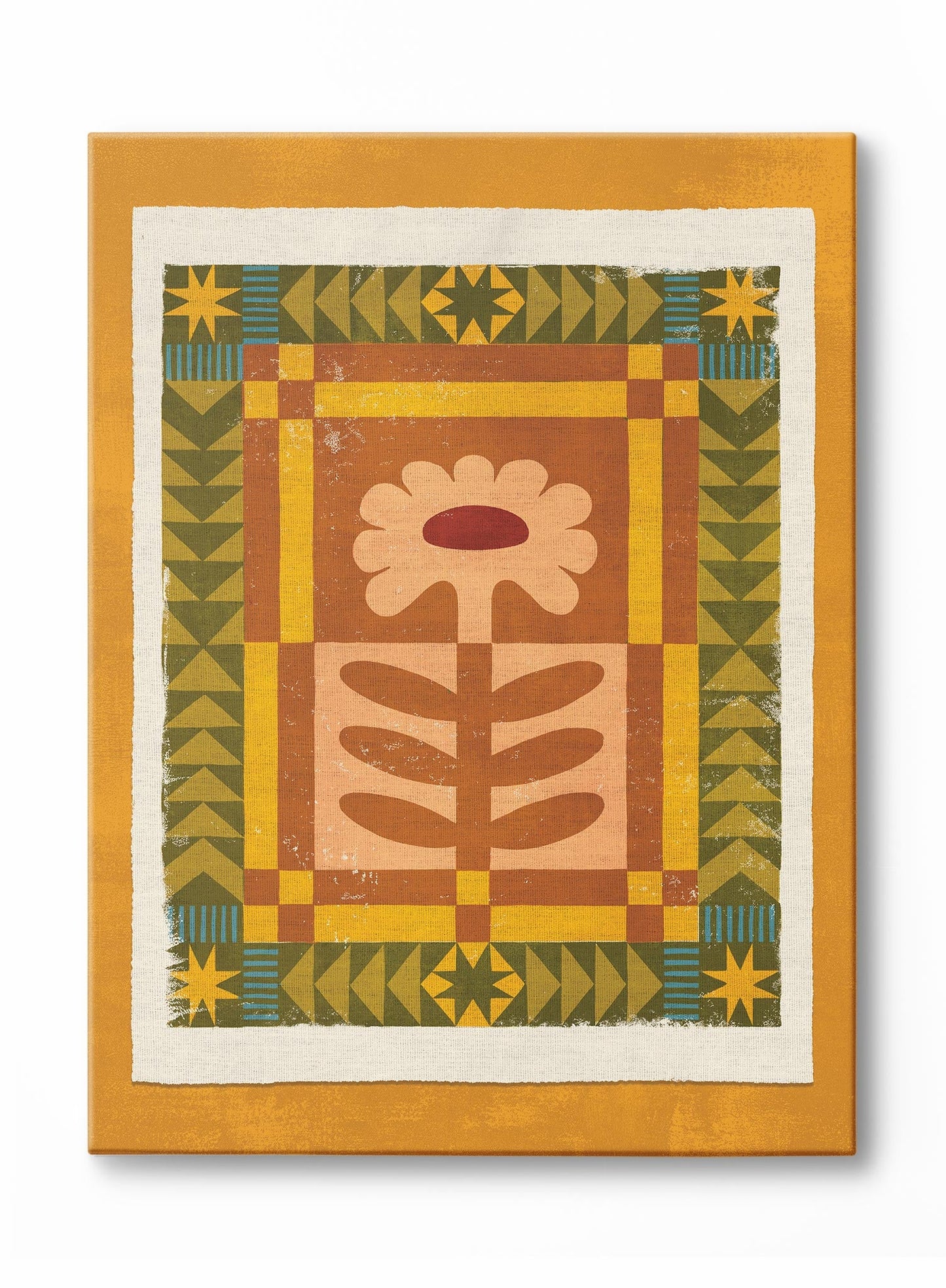 Petals in Patchwork, Poster