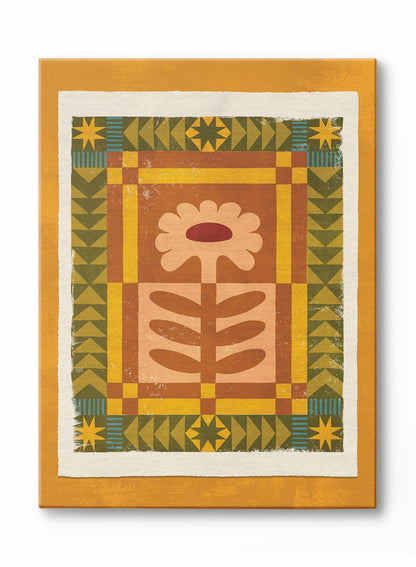 Petals in Patchwork, Poster