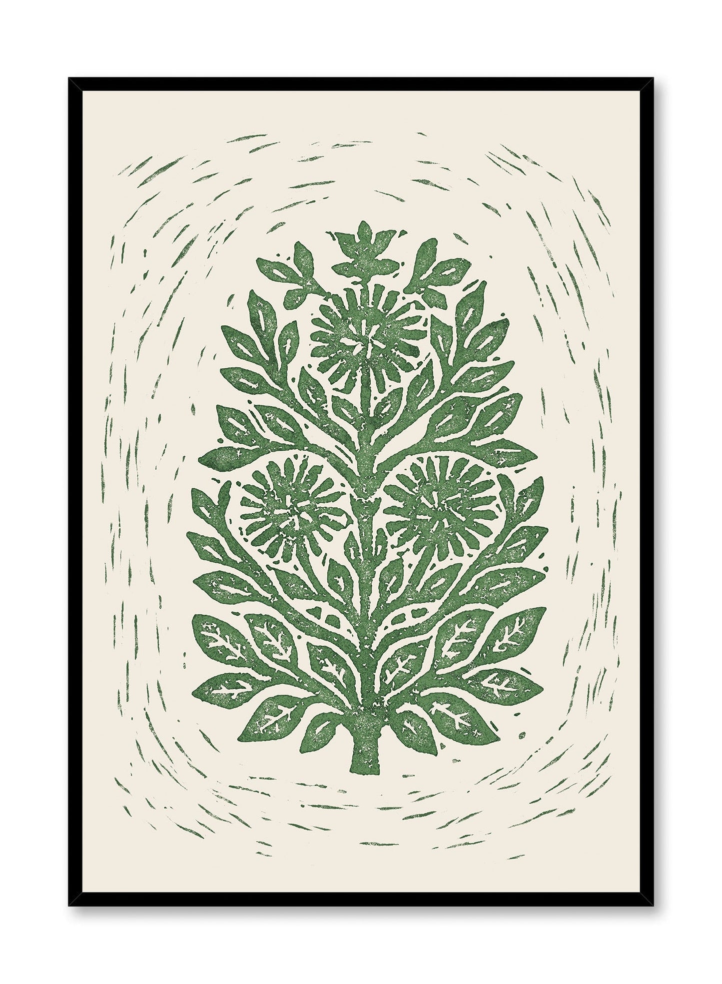 Verdant Blooms, Poster