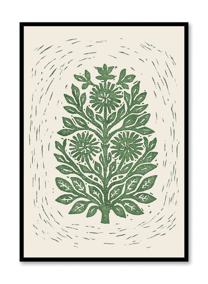 Verdant Blooms, Poster