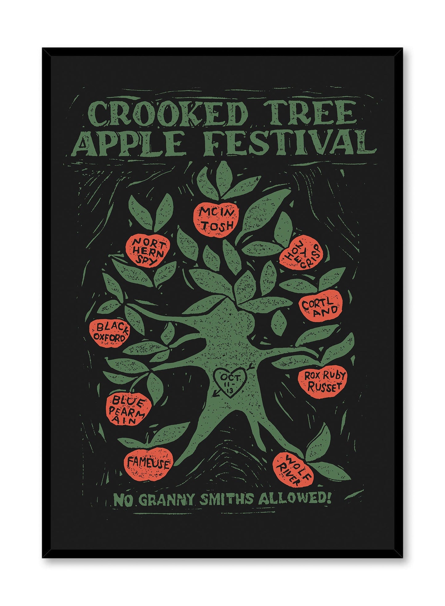 All Apples are Welcome (Except Granny Smiths), Poster